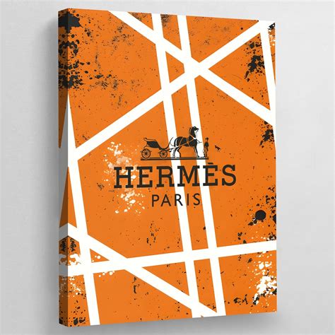 hermes wall art|hermes canvas art.